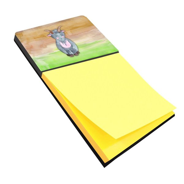 Carolines Treasures Goat Watercolor Sticky Note Holder BB7413SN